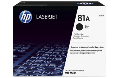 HP 81A Black Original LaserJet Toner Cartridge (CF281A)